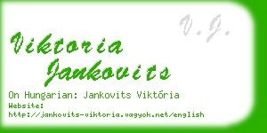 viktoria jankovits business card